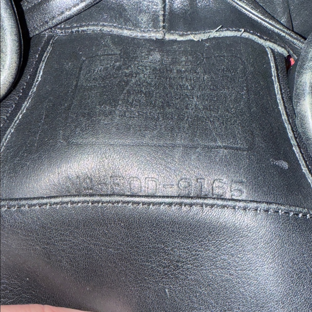 Coach Rare Vintage Black Leather Bag - Picture 9 of 9